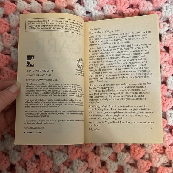 Second Chance Pass paperback book by Robyn Carr - Picture 11 of 14